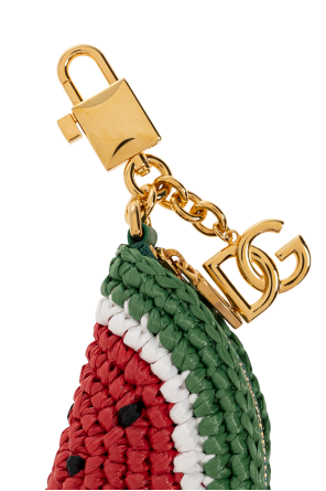Dolce & Gabbana Brelok z saszetką w kształcie arbuza