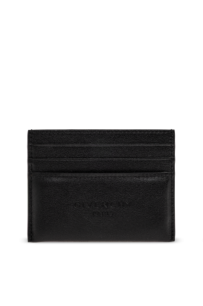 Estuche de cuero para tarjetas