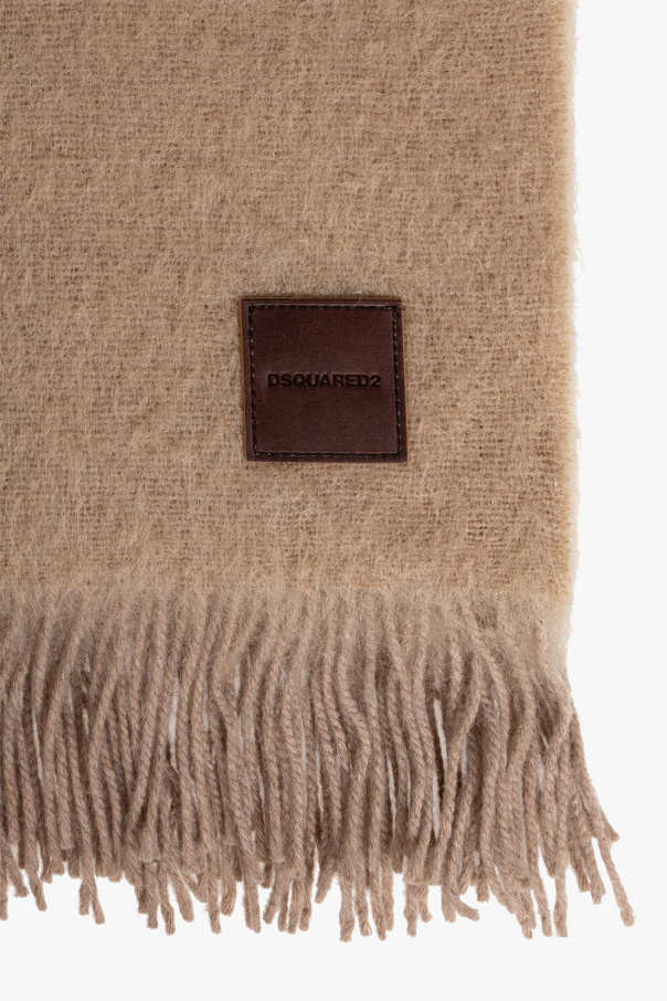 Dsquared2 Scarf with logo patch