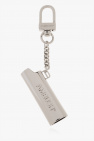 Ambush SILVER Keyring with lighter case