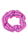 Bond-Eye Striped scrunchie