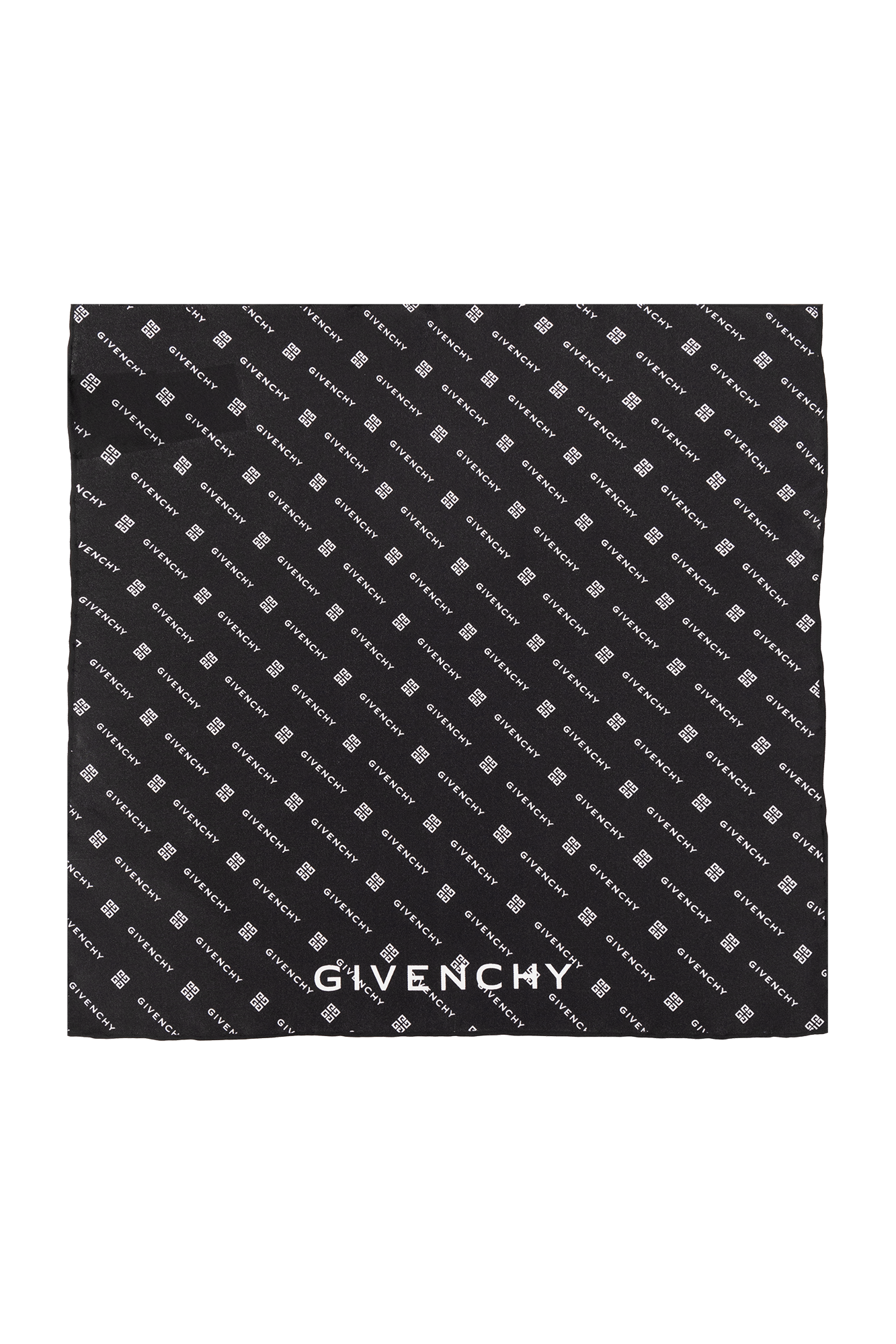 givenchy Side Silk pocket square