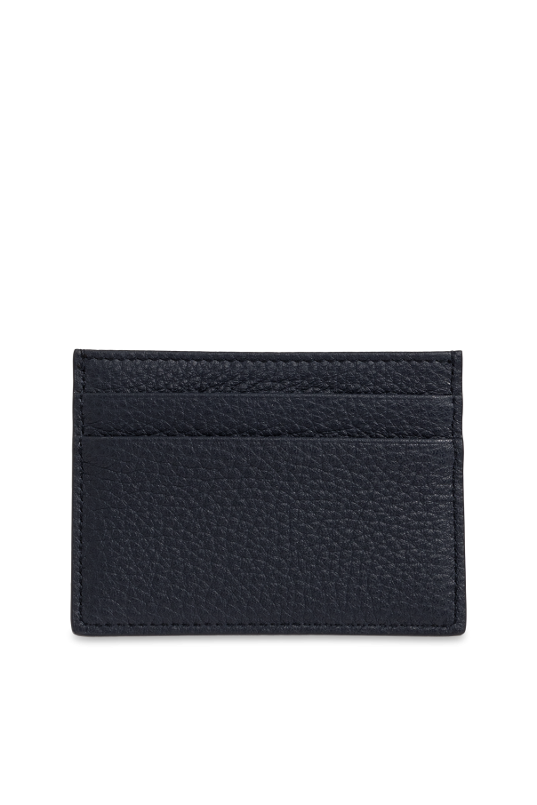 Dolce & Gabbana Leather card holder with logo
