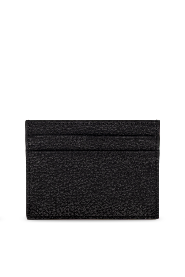Dolce & Gabbana Leather Card Holder with Logo