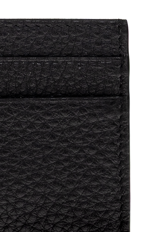 Dolce & Gabbana Leather Card Holder with Logo