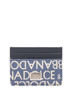 Monogrammed card case od Stripe Dolce & Gabbana