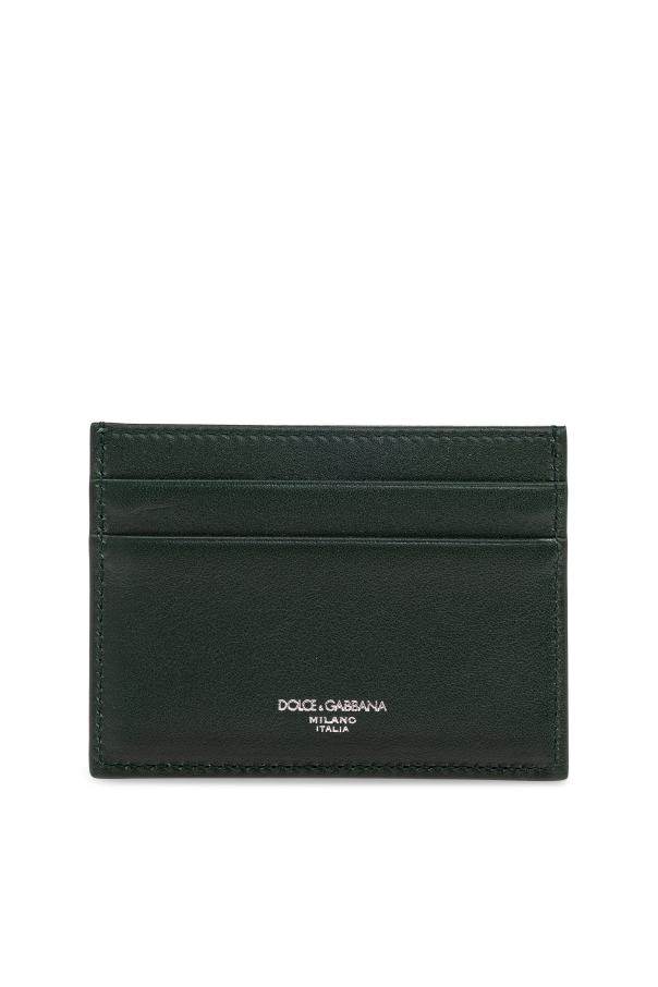 Dolce & Gabbana Skórzane etui na karty