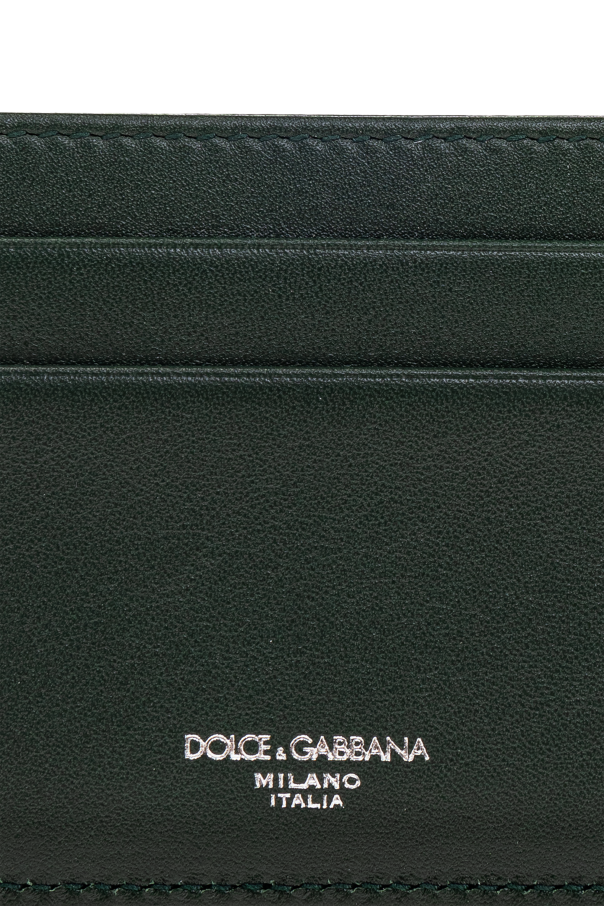 Dolce & Gabbana Skórzane etui na karty