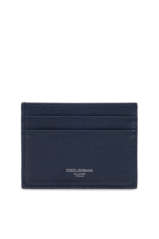 Dolce & Gabbana Skórzane etui na karty