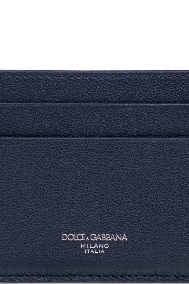 Dolce & Gabbana Skórzane etui na karty