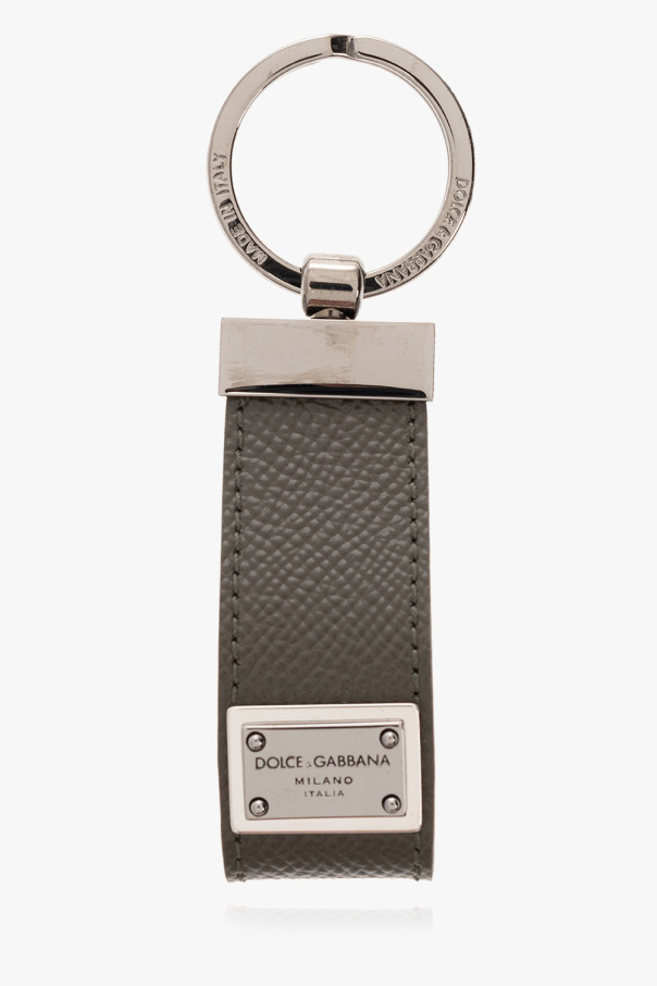 dolce document & Gabbana Leather keyring