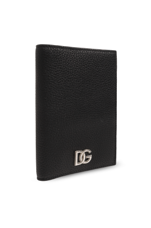 Dolce & Gabbana Estojo de passaporte em couro