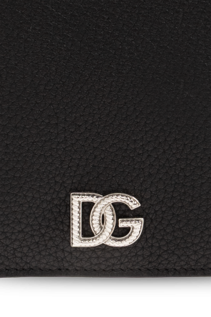 Dolce & Gabbana Estojo de passaporte em couro