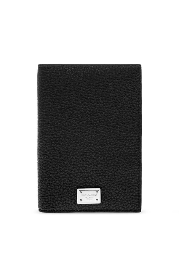 Leather Passport Holder od Dolce & Gabbana