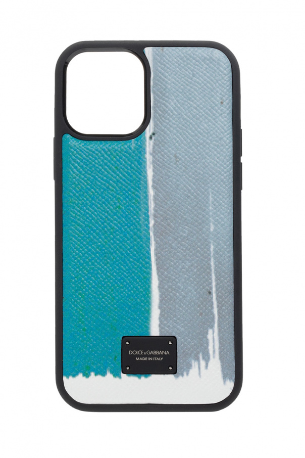 Dolce & Gabbana Aschenbecher mit Print Weiß iPhone 12/12 Pro case