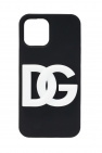 Dolce & Gabbana iPhone 12-Hülle mit Monogramm-Print Weiß