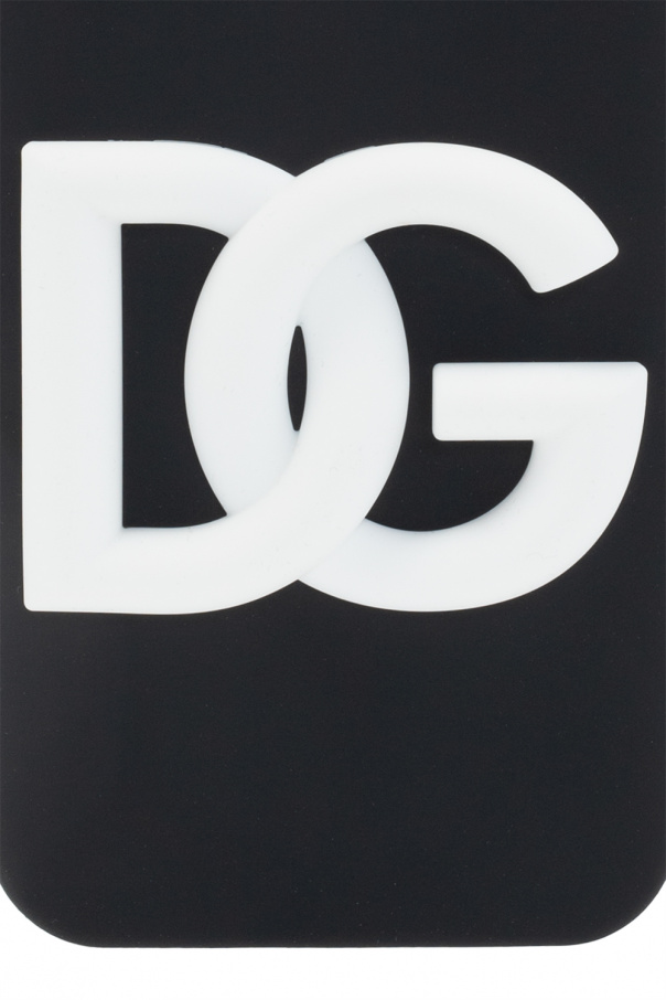 Dolce & Gabbana logo-embroidered vest Weiß Dolce & Gabbana DG print T-shirt