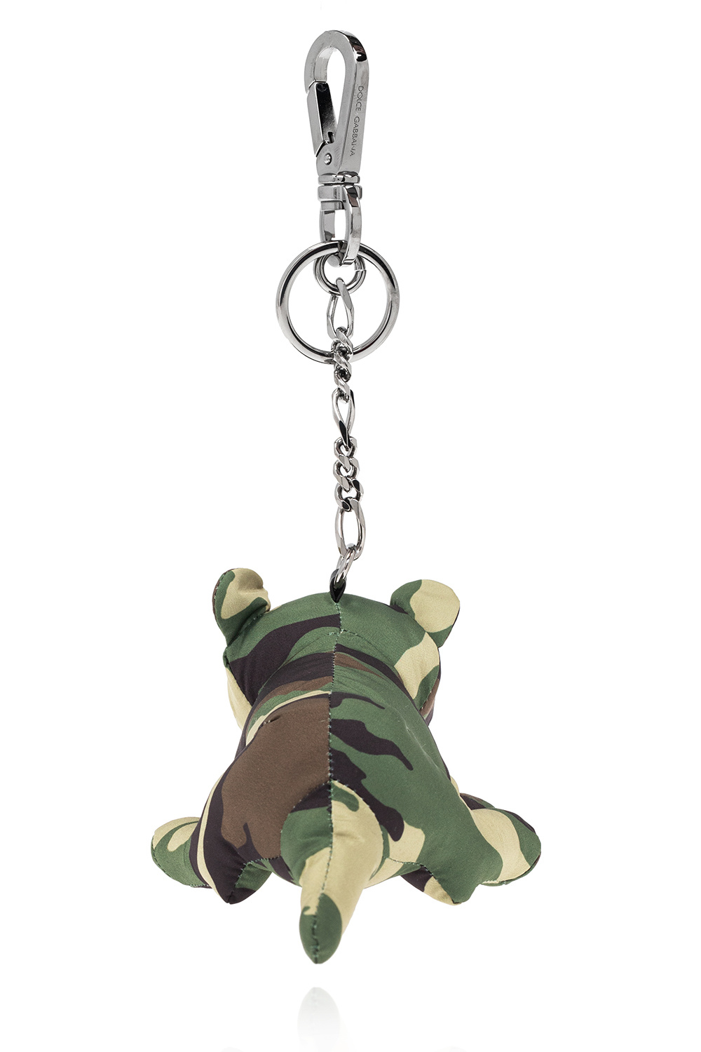 dolce FLORAL-PRINTED & Gabbana Keyring with animal pendant