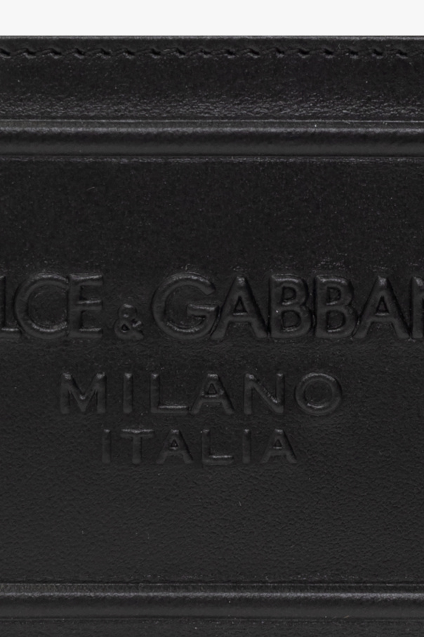 Dolce & Gabbana Skórzane etui na karty