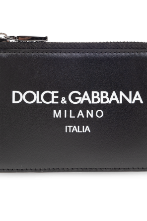 Dolce & Gabbana Etui na karty z logo
