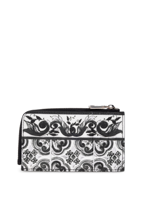 Dolce & Gabbana Kartenetui mit Aufdruck „Majolica“