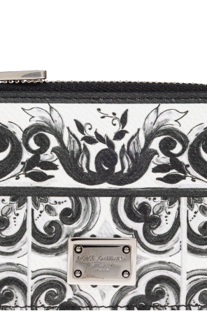 Dolce & Gabbana Kartenetui mit Aufdruck „Majolica“