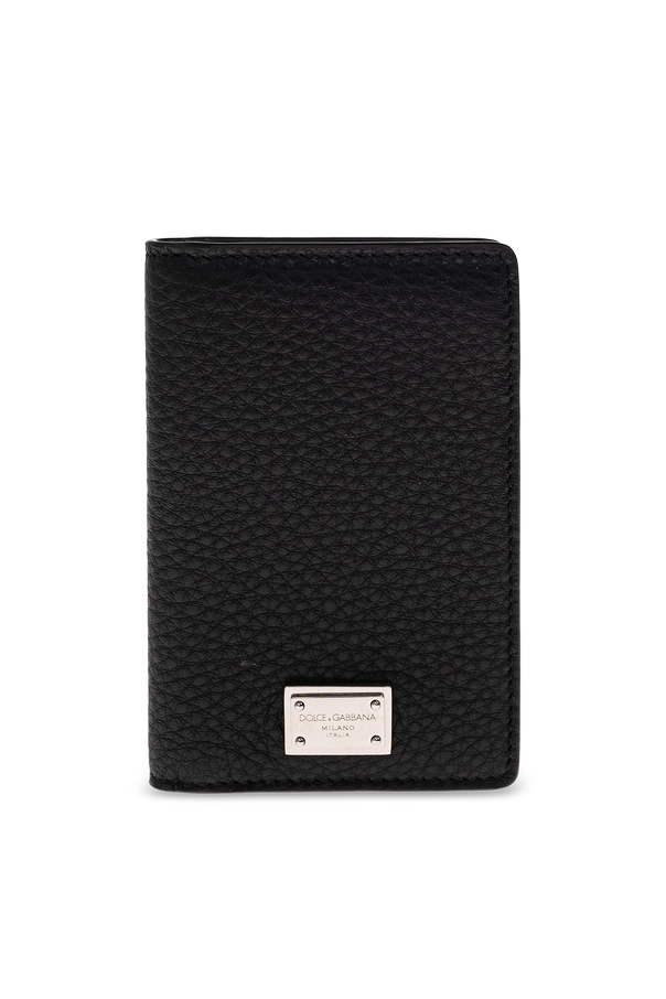 Leather Cardholder with Logo od Dolce & Gabbana