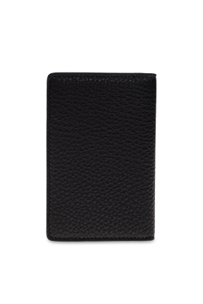 Dolce & Gabbana Estuche de piel para tarjetas con logo