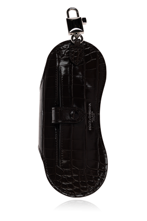 Dolce & Gabbana Leather Glasses Case