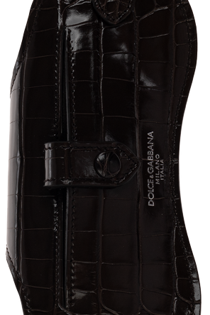 Dolce & Gabbana Leather Glasses Case