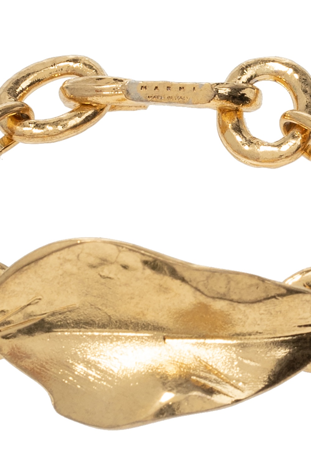 marni sleeve Brass bracelet