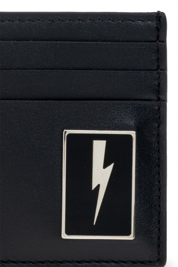 Neil Barrett Card case with logo