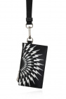 Neil Barrett Card holder with strap