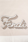 Fendi Kids beige Baby blanket