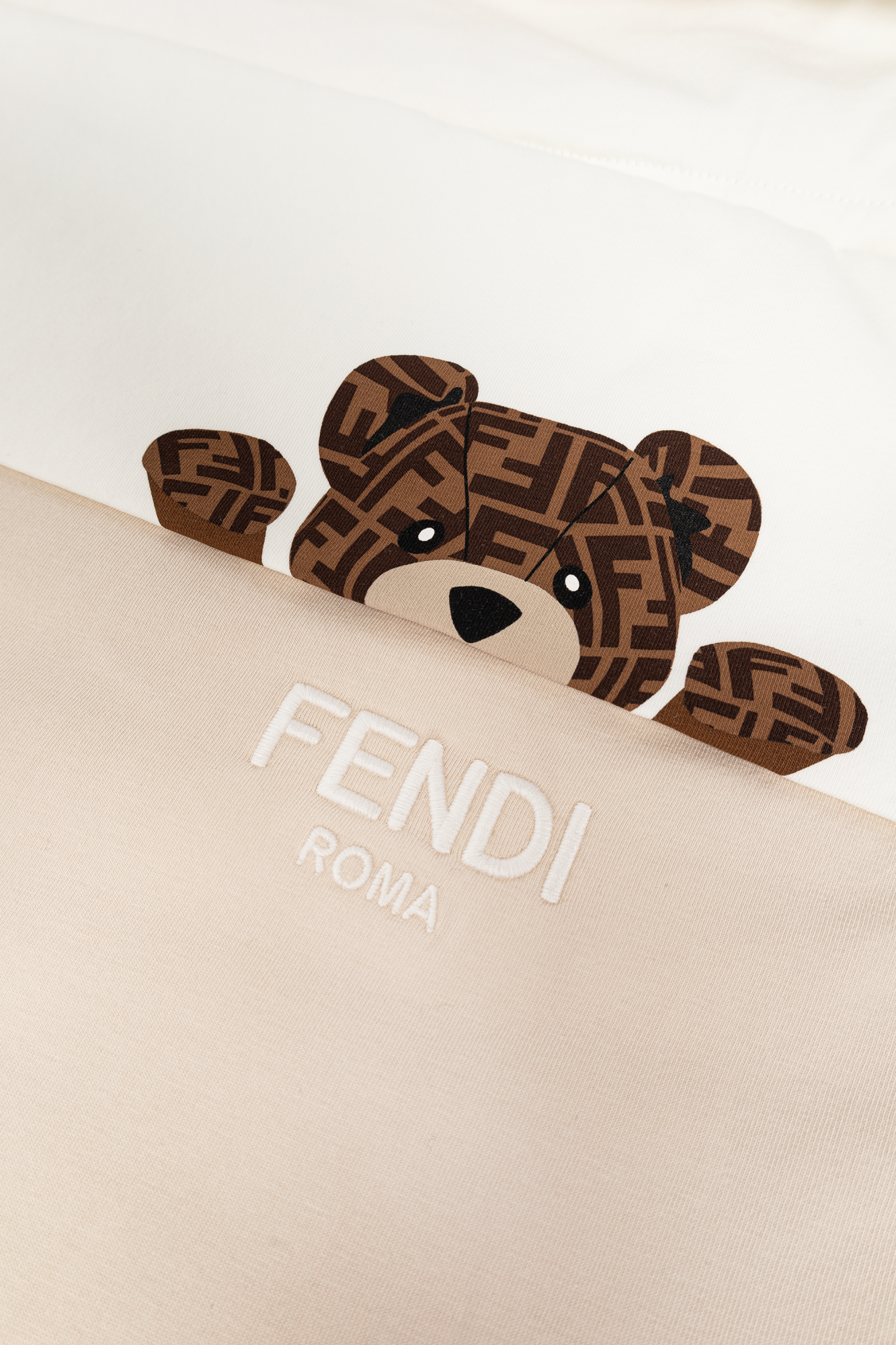 Fendi Kids Sleeping bag with logo