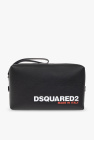 Dsquared2 BLACK Wash bag with logo