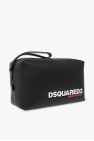 Dsquared2 BLACK Wash bag with logo