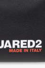 Dsquared2 BLACK Wash bag with logo