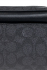 Coach BLACK Wash bag with logo