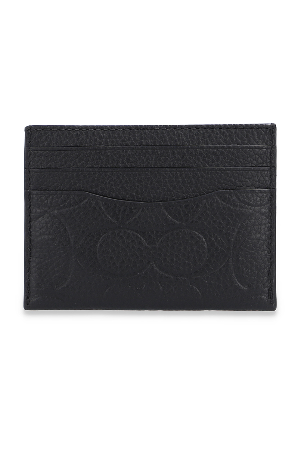 Black Card case with logo Coach - Vitkac Canada