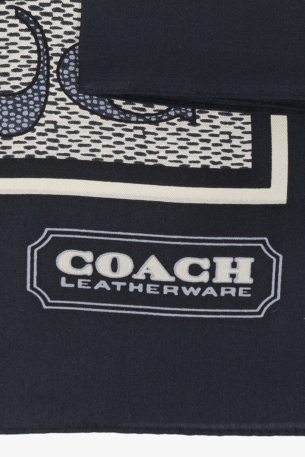 Coach coach beat leather saddle bag item