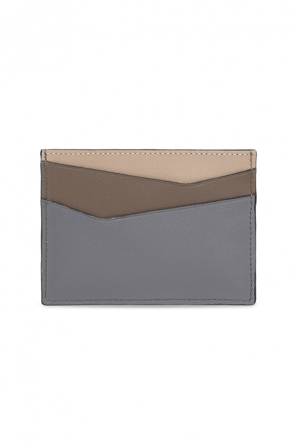 loewe linen ‘Puzzle’ card case