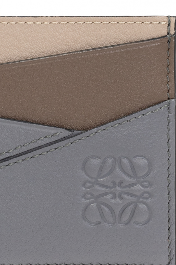 loewe linen ‘Puzzle’ card case