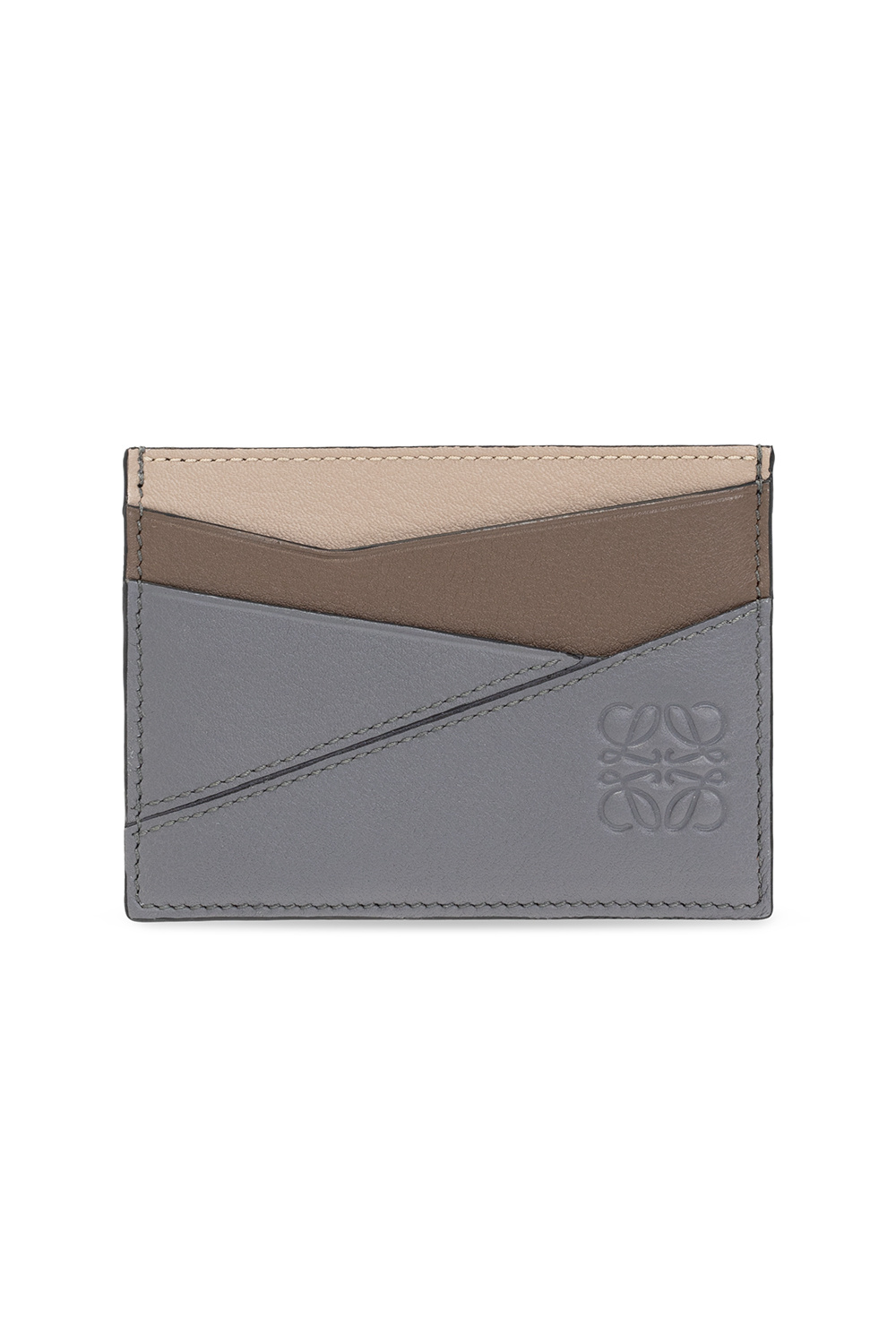 loewe linen ‘Puzzle’ card case