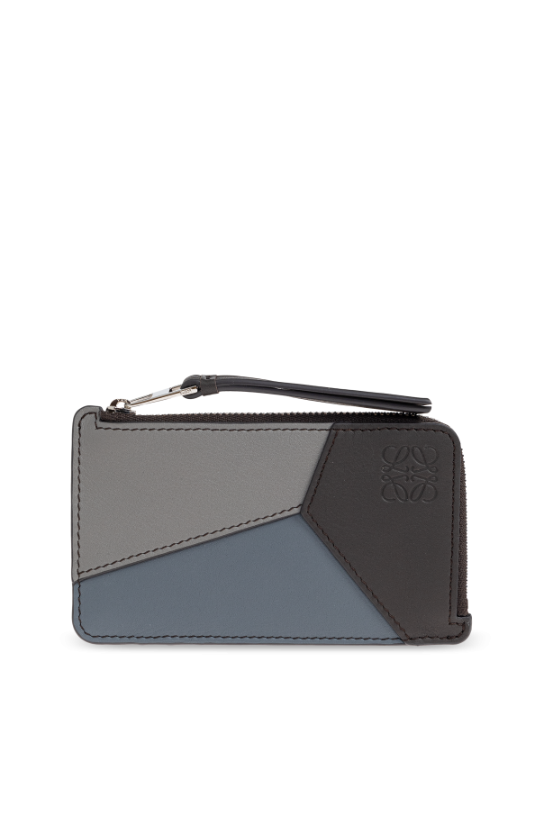 Leather card holder with logo od Loewe