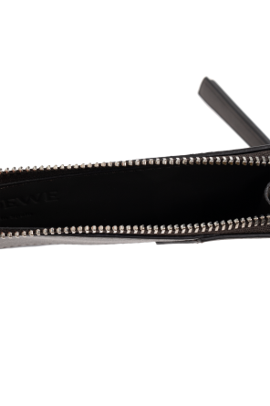 Leather card holder with logo od Loewe