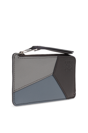Loewe Leather card holder with logo