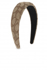 Coach beige Patterned headband