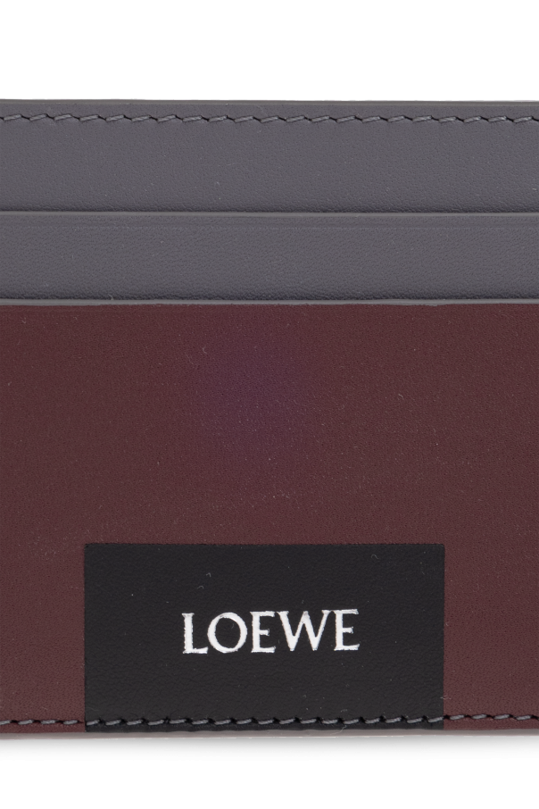 Loewe Funda de cuero para tarjetas