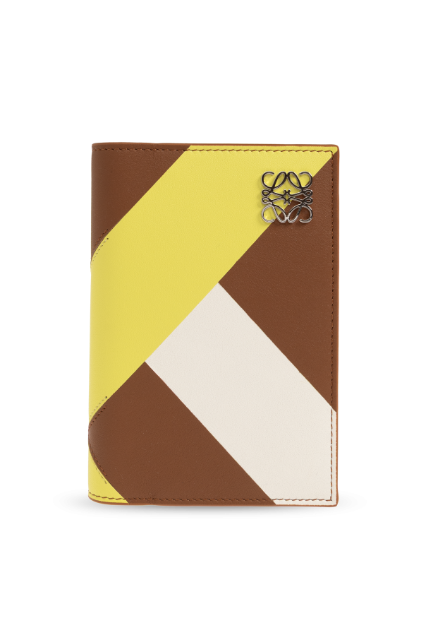 Leather passport holder od Loewe